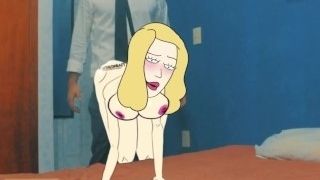 'RICK & MORTY Beth Smith / Sanchez MILF 2D Real Cartoon Big Ass ANIMATION Booty xxx Cosplay Porn sex'