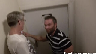 Virgin Step son Deflowered at the Local Bar - Familyscrew