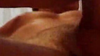 MILF covered in oil, bouncing that ass in reverse cowgirl