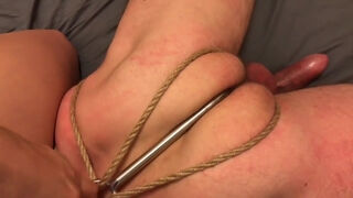 Anal Hook And Beating For Tied Up Bondage Whore