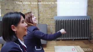 White Lesbian Students 18+ Cums For Ebony Teacherhh With Lola Rae, Lady Dee And Kiki Minaj