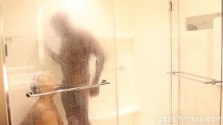 Peaches Presley - Intimate Shower Fucking Sucking Bbc