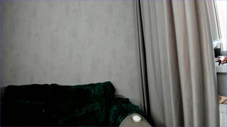 Sexy curvy Step mom sucks her beautiful tits and drips milk