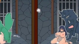 BREEDING SEXY MONSTER GIRLS WITH FURRY WEREWOLVERS