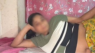 Virgin Stepsister gets fucked in room when our parents isnt home, Desi Hindi sex video