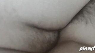 She's playing computer and I'm with her pussy