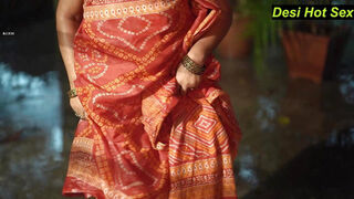 Indian Bhabhi Barish Romance! Hot xxx