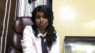 Horny Indian MILF Virgin College Girl Role Play Dirty Talking in Hindi