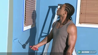 My, Grandma, what a big, black cock you're fucking! - Grannylovesbbc