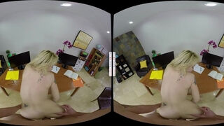 Danielle Derek's Boss Uses Her Big Tits And Every Single Hole On Her To Relieve Stress