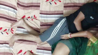 Indian Honeymoon My Cute Desi Sexy Newly Wife Doesn't want me to go Office for whole Day ( Hindi and Bengali Audio )