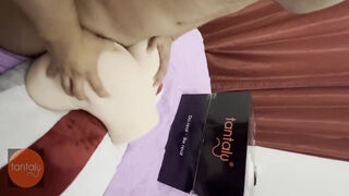 Having Fun With Sexy Milf Latina Big Butt Big Ass Sensual Mexican Using A Sex Dol Of Tantaly One