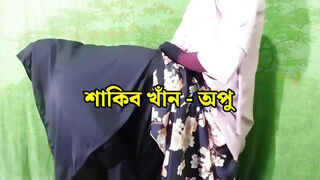 Superstar Shakib Khan and heroine Apu Biswas dirty talk and fuck