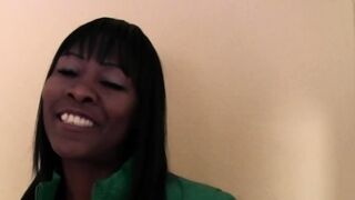 Black Amateur MILF Milking White Producer