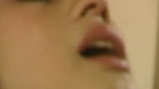 Japanese MILF fucked after toying