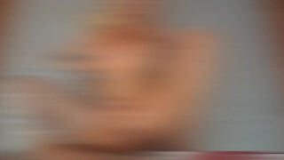 Milf latina with big boobs getting my cum on her tits after the casting