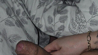 Step son turn on light and caught Step mom woth hand on his dick