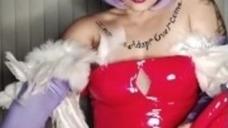 Cosplay Strip Show: Lilith from Darkstalkers / Nightstalkers
