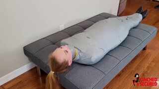 Ariel Gets Tightly Mummified And Gagged
