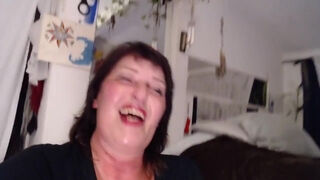 V 719 Giantess Finds Man Pinned By Her Huge Panties And Plays With Him