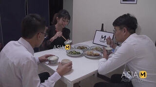 ModelMedia Asia-Colleague‘s Wife Too Horny-Yue Ke Lan-MD-0196-Best Original Asia Porn Video