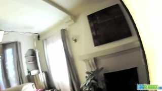 Lana Kendrick - Red Corset Top Gopro Lap Dance 1