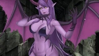 BDSM LESBIAN SEX WITH A FUTANARI SUCCUBUS - ESCAPE DUNGEON