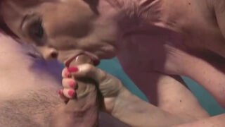 64yo granny spoiling young boy