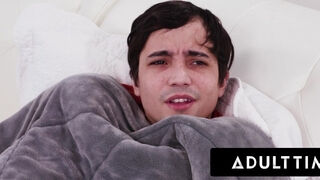 ADULT TIME - Big Titty MILF Doctors and Nurses Use REVERSE GANGBANG To Cure Virgin Patient!