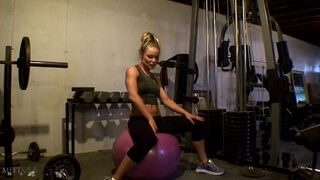 Meet Madden Yoga Ball Workout