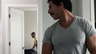 Reese Rideout pounding his stepson Asher RIchards so hard
