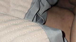 Step mom handjob Indian step son dick without condom