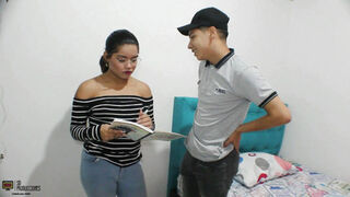 For the headache what better than a rich fuck with my stepmom - Porn in English