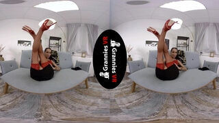 Valentina Sierra Solo In Fishnets - Lingerie Solo Model Toying