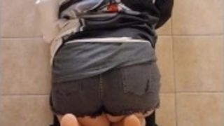 Dick sucking in the mall