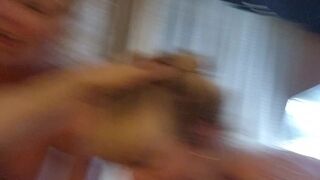 '2 Blonde cougars work over a massive cock pt3 (HoneyButter and Tori J)'