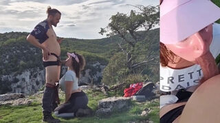 envie de le sucer lors d une randonnée