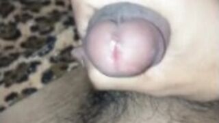 Sperm come out quickly