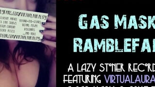 'Talking & Masturbating While Wearing A Gas Mask (AUDIO ONLY ASMR)'