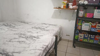 Sister-in-law cleaning the room in a thong (Part Five)