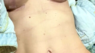 Close up amateur masturbating solo