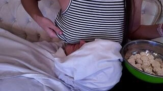 Stepmother breastfeeds her adult stepson