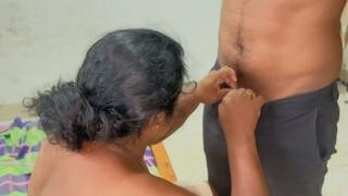 ri Lanka Guy Sex with an Old BBW MILF in Hotel Room Part 2
