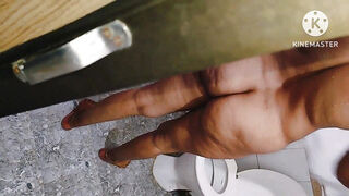 Bathroom sex with StepMom first time
