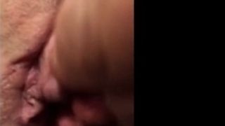 Girl's pussy getting soaking wet ready to fuck