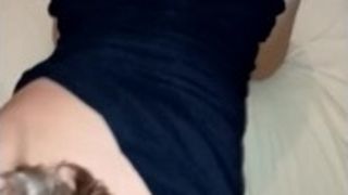 Big ass cheerleader went home with bbc basketball player after match to suck his bbc @alamarstar
