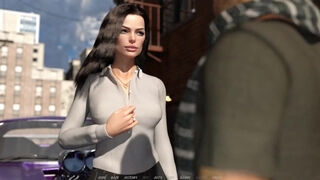 Exciting Games Married Wife Is Showing Her Tits To A Stranger In The Alley Ep 37