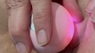 Clit toying orgasm wants to squirt