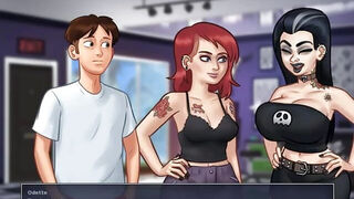 Summertime Saga Part 187 - Goth Girl by MissKitty2K