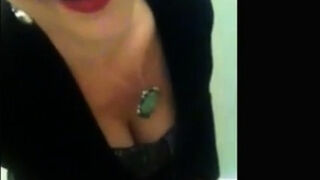 Solo Phone Compilation - Brunette MILF Fingers Herself on We